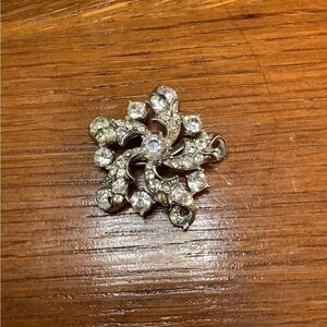 Vintage 50’s “Paste” Rhinestone Brooch